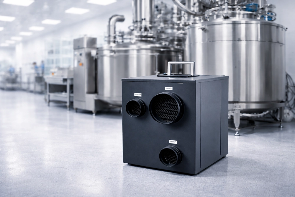 Adsorption dehumidifier low dew point Freon-free Mycond DESS 80