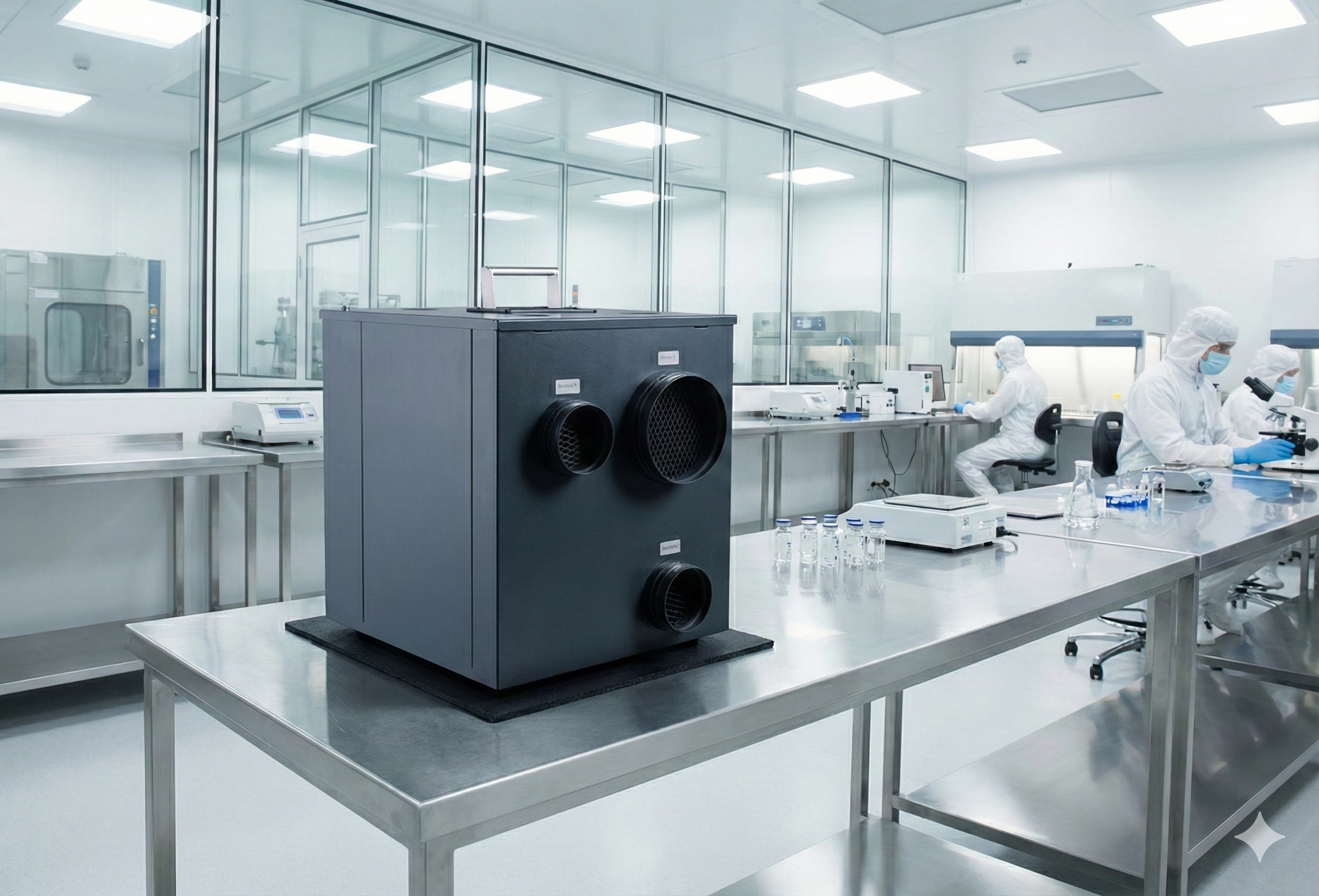 Adsorption dryer for moisture-sensitive materials Mycond DESS-80