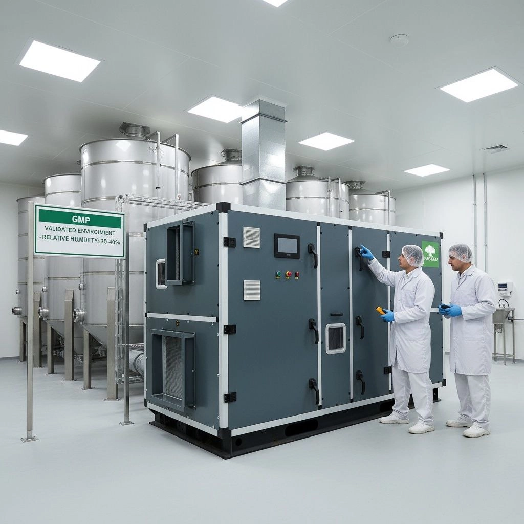 Air dehumidifier adsorption for warehouse premises Mycond DESS