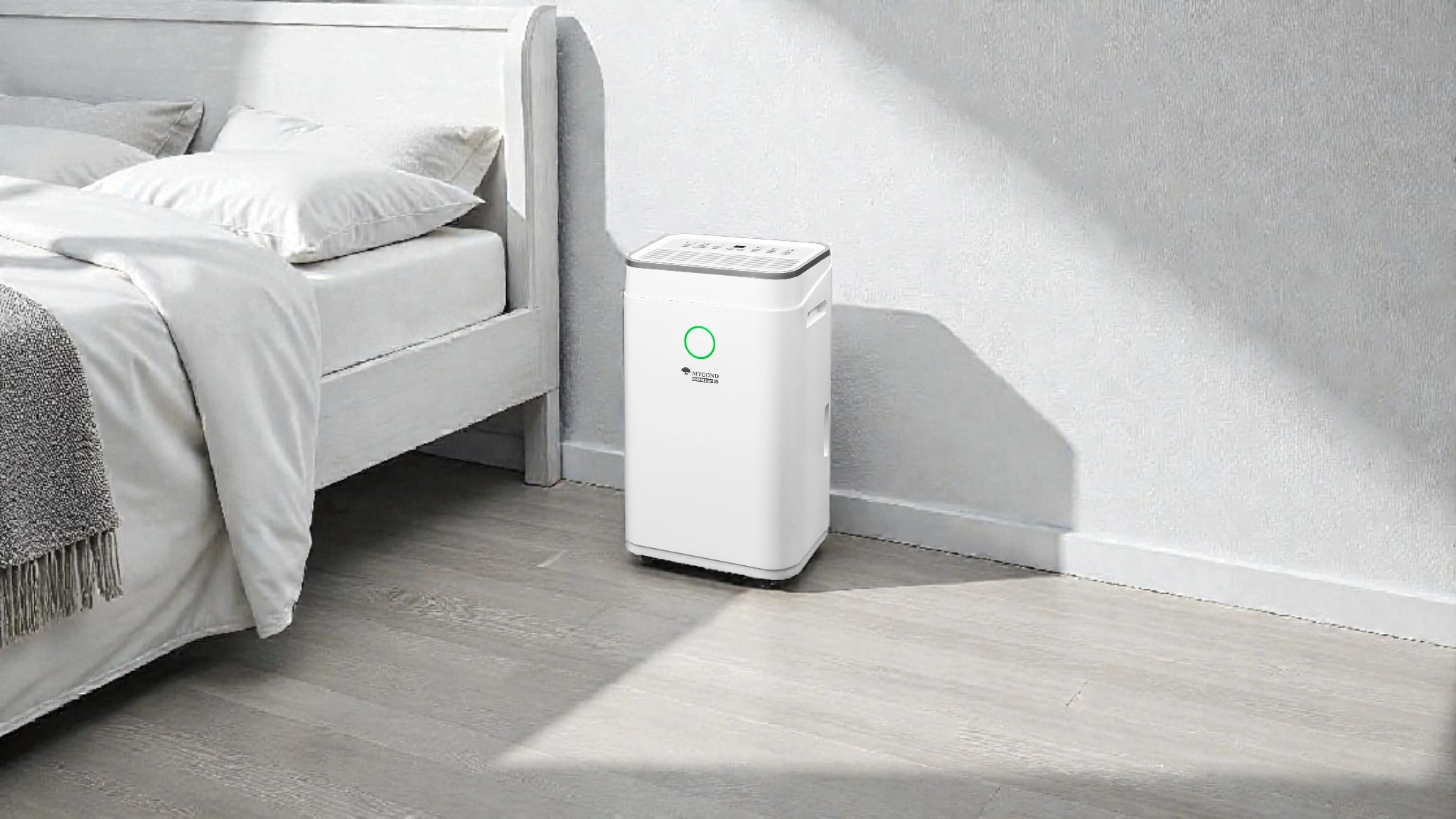 Air dehumidifier with wheels mobile design Mycond Roomer Smart 25