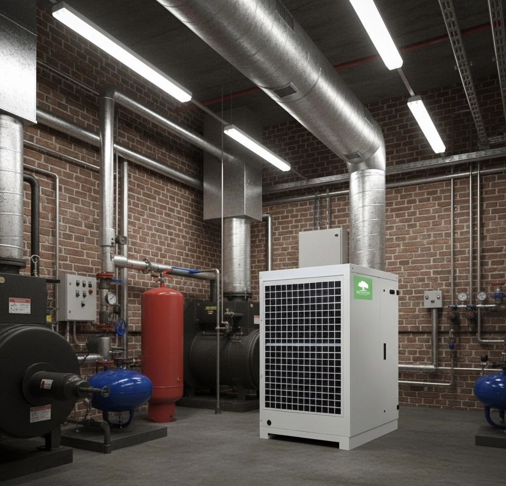 Compressor air dehumidifier R410A - stable operation - Mycond MID MSP