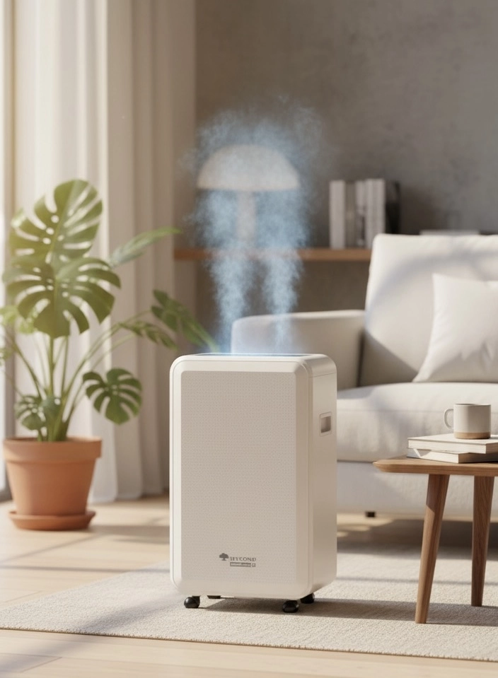 Domestic dehumidifier 12 litres per day WiFi control Mycond Roomer Smart 12
