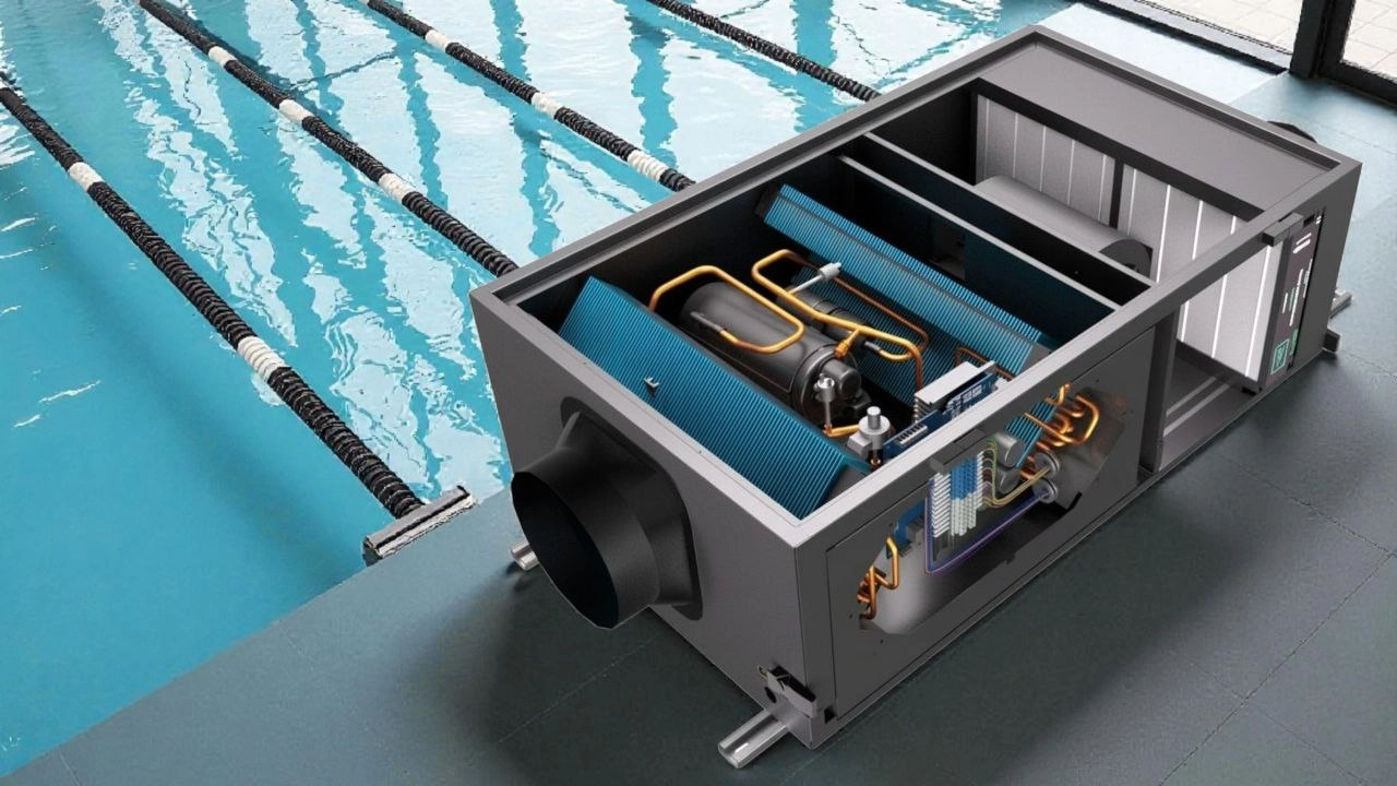 Duct dehumidifier with intelligent control Mycond MSHAC