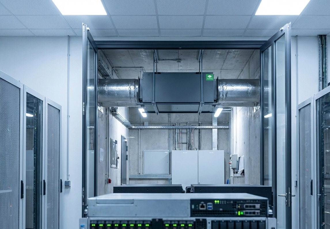 Duct dryer for swimming pools, operates in high humidity Mycond MSHAC