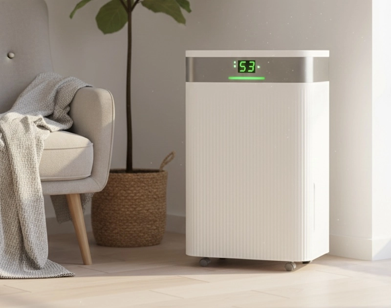 Household compact dehumidifier for apartment energy-efficient Tibo Eco 12