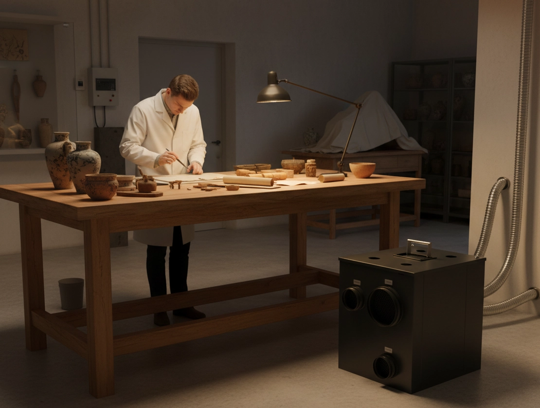 Humidity control systems for museums and archives - a project approach