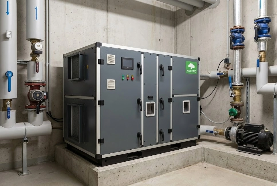 Industrial adsorption dehumidifier for dry zones Mycond DESS