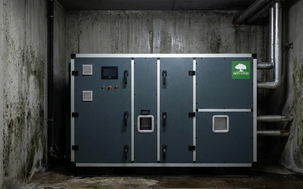 Industrial adsorption dehumidifier for technological facilities Mycond DESS