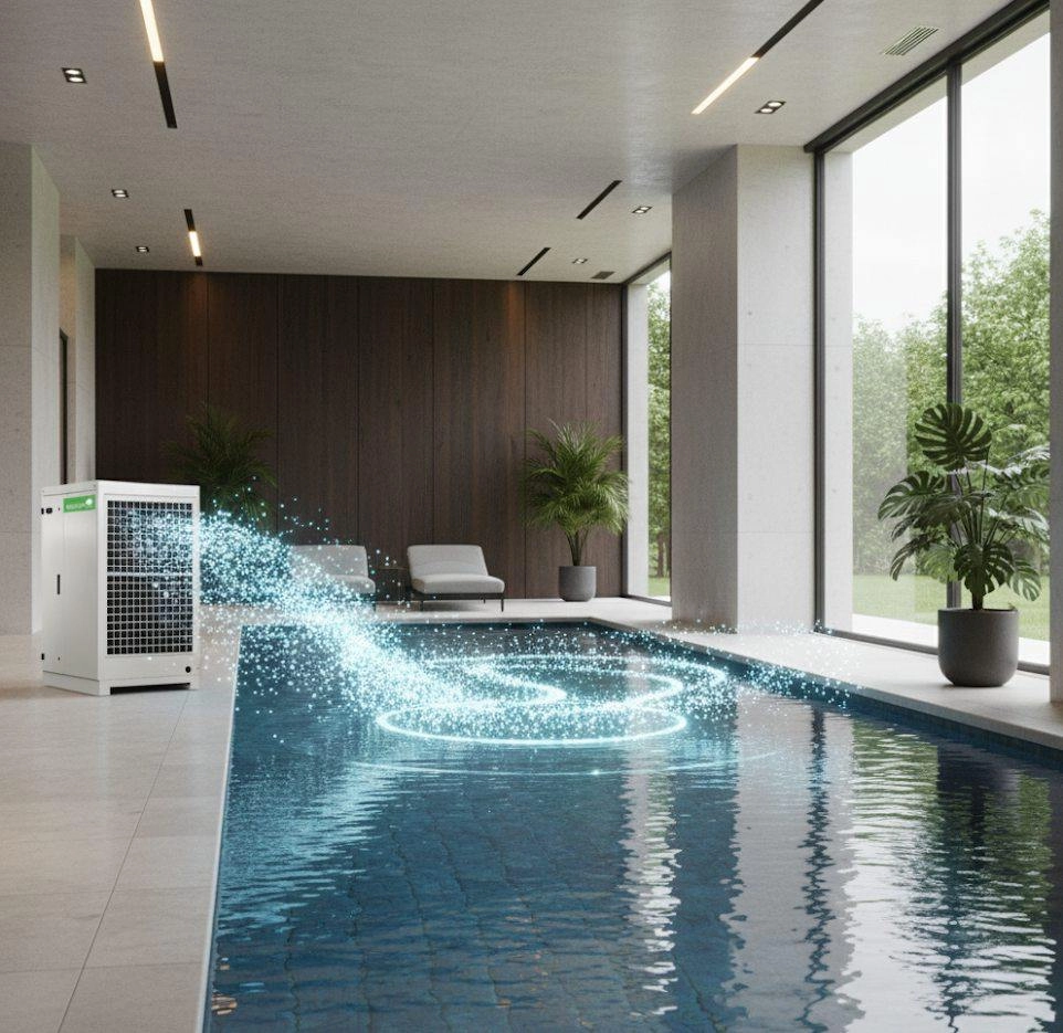 Industrial air dehumidifier with galvanised casing R410A Mycond MID MSP