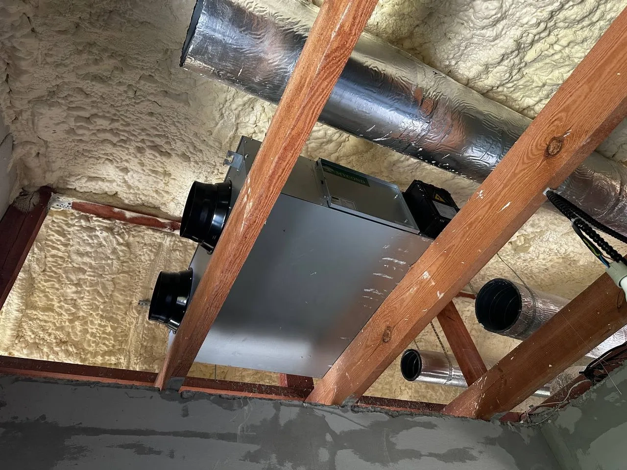 Manufacturing hall with Mycond Energy recovery ventilation units MVS DW