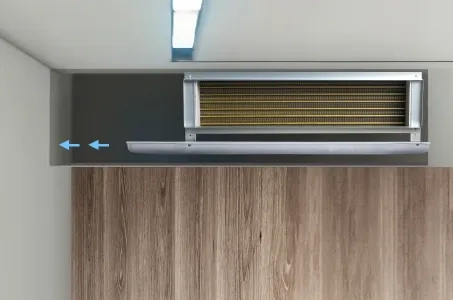 Advantages of ducted installation of fan coil units under the ceiling: example of Mycond MCFC