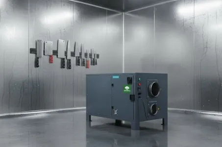 Air dehumidification for climatic chambers: sizing systems for dynamic modes and a wide temperature range