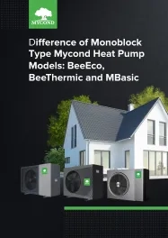 Difference of Monoblock Type Mycond Heat Pump Models