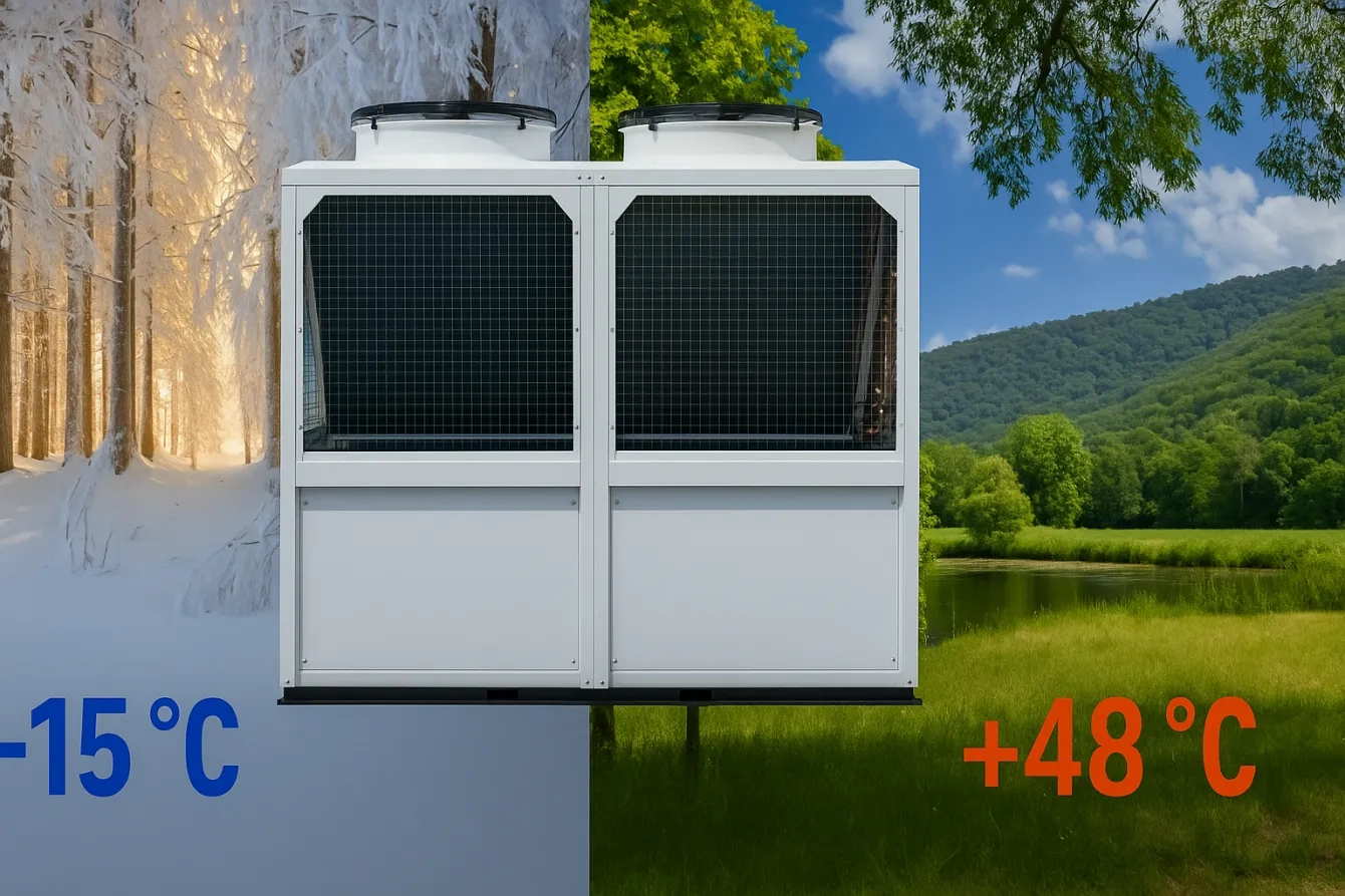 How a modular heat pump saves on heating without heat loss