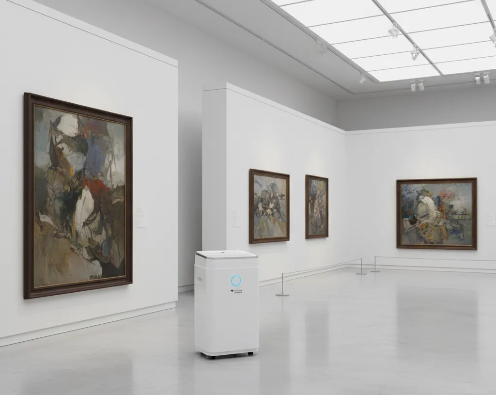 An engineering approach to designing air dehumidification systems for museums and archives: technical aspects and solutions